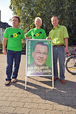 Karlheinz Pfeiff, Holger Barkau, Jürgen Selke-Witzel
